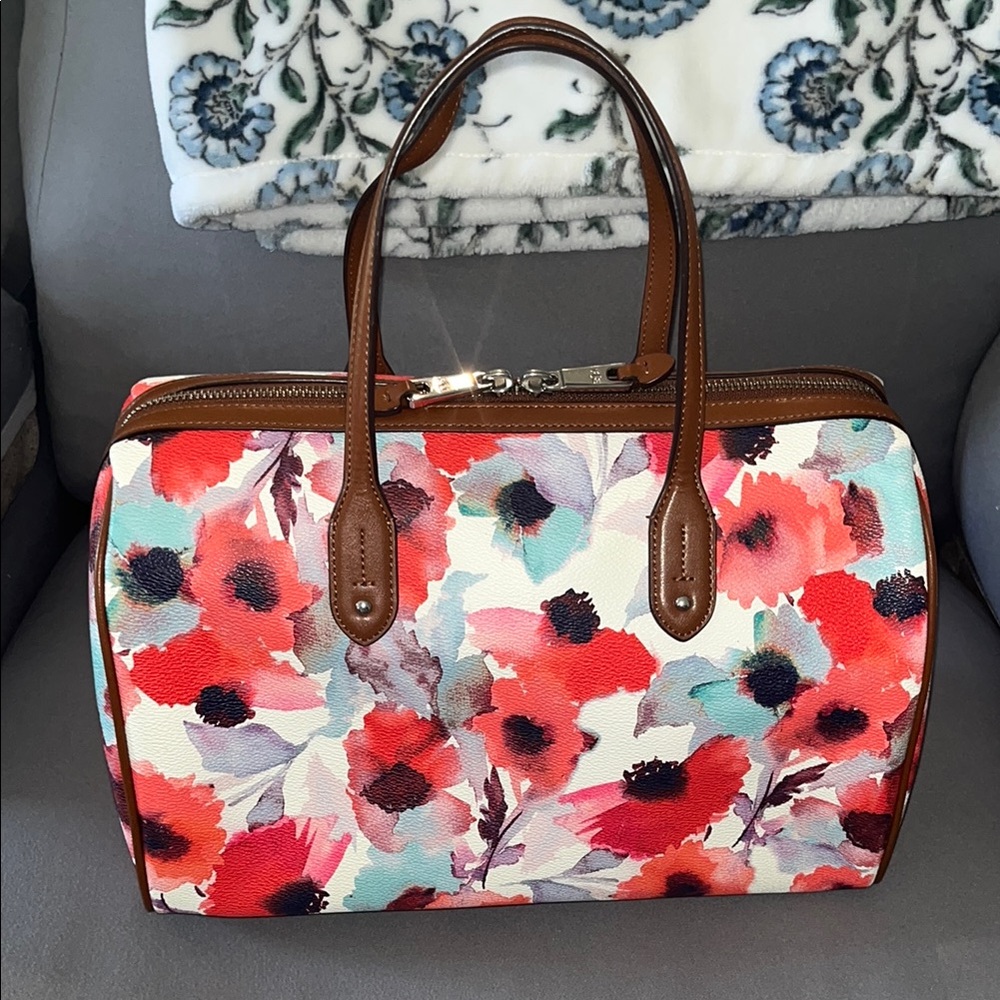 Floral Leather Satchel
Ralph lauren's - Picture 2 of 8